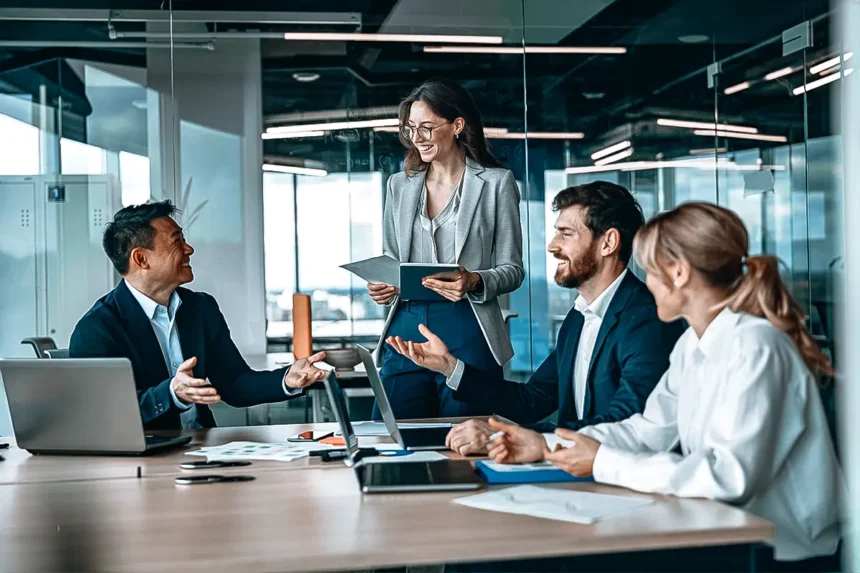 Collaboration, Office Building, Job, Management, Human Interface