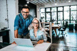 Collaboration, Human Interface, Smart Support, Indoor, Smiling