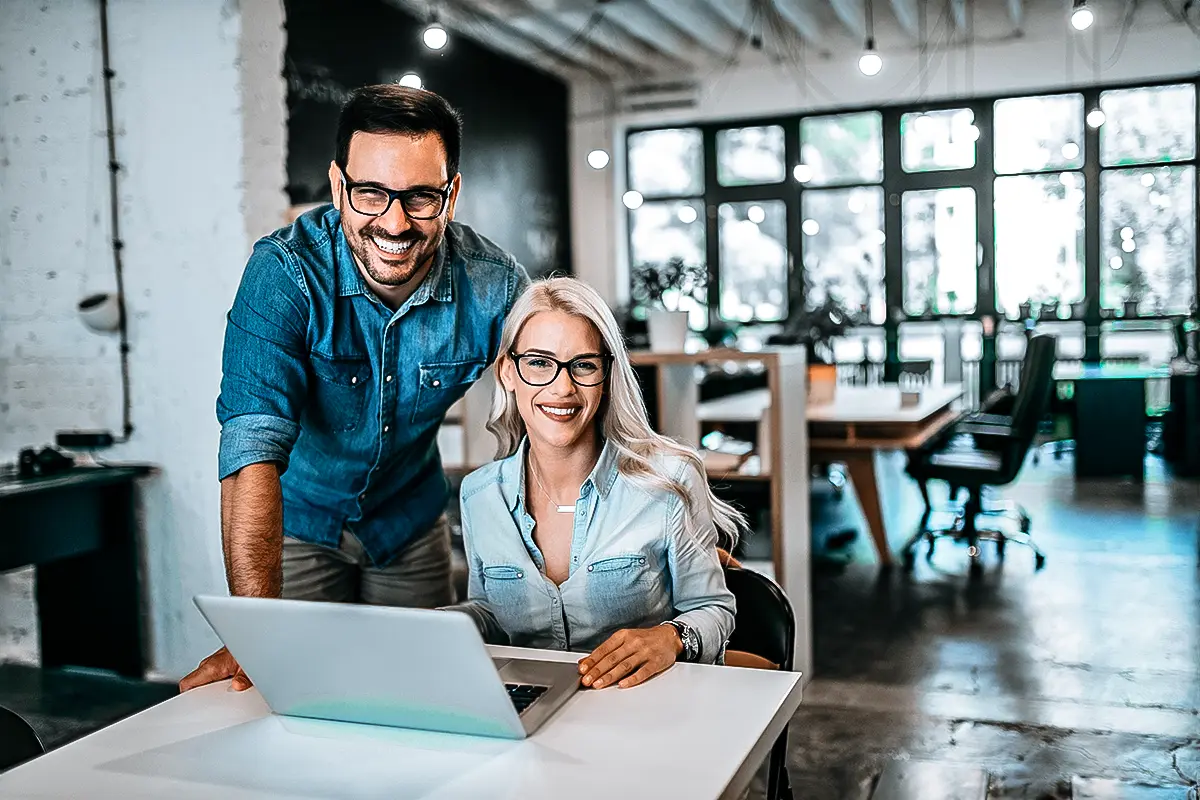 Collaboration, Human Interface, Smart Support, Indoor, Smiling