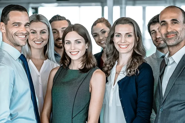 friendship, smile, group, posing, formal wear