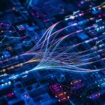 Vision & Image AI, Pattern Finding, Technology, Light, Electric Blue