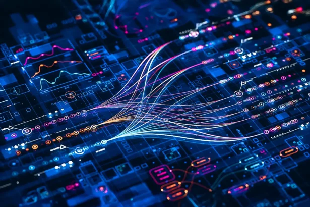 Vision & Image AI, Pattern Finding, Technology, Light, Electric Blue