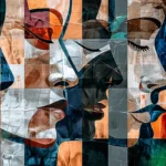 modern art, visual arts, abstract, pattern, mosaic