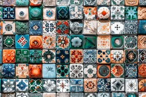 Pattern, Colorfulness, Art, Mosaic, Collage